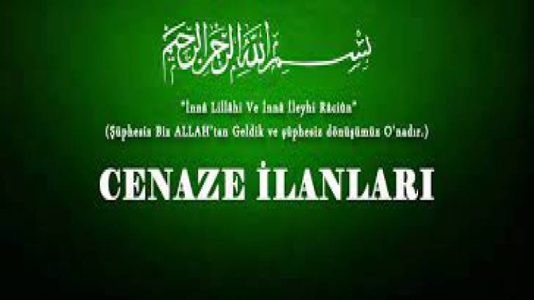 Cenaze ilanı: İsmail KOCABAŞ